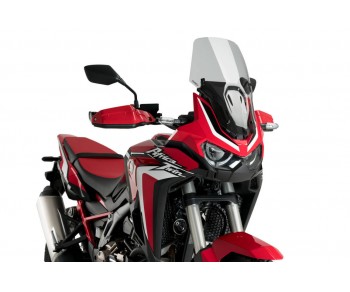 TOURING SCREEN WITH SUPPORT FOR HONDA CRF1100L 2020-2025/ CRF1100 ADVENTURE SPORTS 2020-2023 - SMOKE